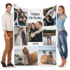 B-428-7 Couple-Happy Birthday 2025 Blanket
