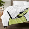 Soccer Print Flannel Blanket