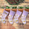 Yellow Butterflies Christmas Stocking