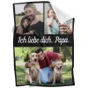 B-305-3 DE Ich liebe dich, Papa Blanket