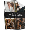 B-425-4 Couple-I Love You Blanket