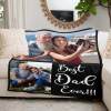 QH-213-2 Best Dad Ever Blanket