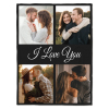 B-425-4 Couple-I Love You Blanket
