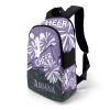 Cheerleading Purple Glitter AllOver Print Unisex Casual Backpack