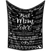B-BA001 ifungift Mom Black Blanket