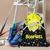 Cheerleaders Cheer Yellow Drawstring Backpack