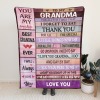 L-BA003-GRANDMA Blanket