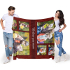 QH-182-6 Family We love you mom Blanket