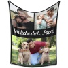 B-305-3 DE Ich liebe dich, Papa Blanket