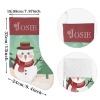 Cute Snowman Christmas Stocking