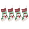 Cute Snowman Christmas Stocking