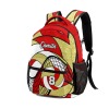 Volleyball Red Gold All Over Print Children S Backpack
