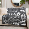 B-331 DAD-Grey Blanket