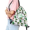 Green Tractor Truck Drawstring Backpack