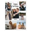 B-428-7 Couple-Happy Birthday 2025 Blanket