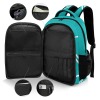 Turquoise Cheer  Cheerleaders All Over Print Children S Backpack