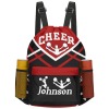 Cheer Red Cheerleader Drawstring Backpack