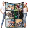 B-122-5 FR Joyeux Anniversaire Papa Blanket
