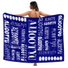 ALIOOTYU Thickened Flannel Blanket Horizontal Version