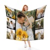 B261-7 I Love You DE Blanket