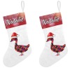 Plaid Christmas Duck Christmas Stocking