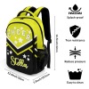 Yellow Cheer Cheerleader All Over Print Children S Backpack