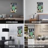 Pet Dog Friend Photo Magnetic Light Wood Wooden Frame Hanger for Photo