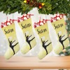 Gymnastics Yellow Christmas Stocking