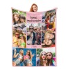 B070-7 photo Happy Birthday DE Blanket