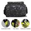 Yellow Black Gold All Over Print Children S Backpack