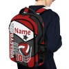 Volleyball White Red Black All Over Print Children S Backpack