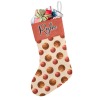 Basketball Pattern Christmas Stocking