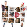 B-318-11 Valentine Couple Blanket