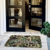Camouflage Paws Doormat