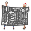 B-331 DAD-Grey Blanket