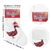 Plaid Christmas Duck Christmas Stocking