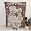 B-330 DAD Boy Blanket