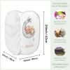 Sleepy Teddy Bear Moon Stars Laundry Basket