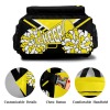 Yellow Black Cheer Cheerleader All Over Print Children S Backpack