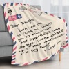 Dear Daughter Throw Blanket