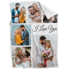 B-282-6 Couple-I Love You Blanket