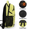 Yellow Volleyball All Over Print Children S Backpack