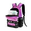 Cheer Cheerleader Rose Purple Print All Over Print Children S Backpack