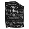 B-BA001 ifungift Mom Black Blanket