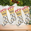 Construction Tractor Truck Christmas Stocking