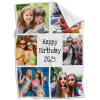 B-309-6 Friend-Happy Birthday 2025 Blanket