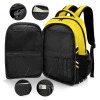 Black Yellow Cheer Cheerleader All Over Print Children S Backpack