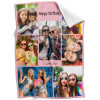B070-7 photo Happy Birthday EN Blanket