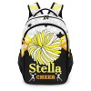 Cheerleaders Cheer Yellow Black All Over Print Children S Backpack
