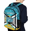 Blue Gold Volleyball Print All Over Print Children S Backpack